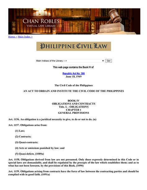BOOK II (FULL TEXT) : CIVIL CODE OF THE PHILIPPINES : .